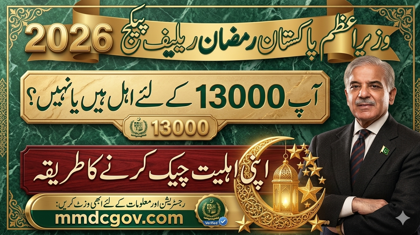 PM Ramzan Relief Payment 2026