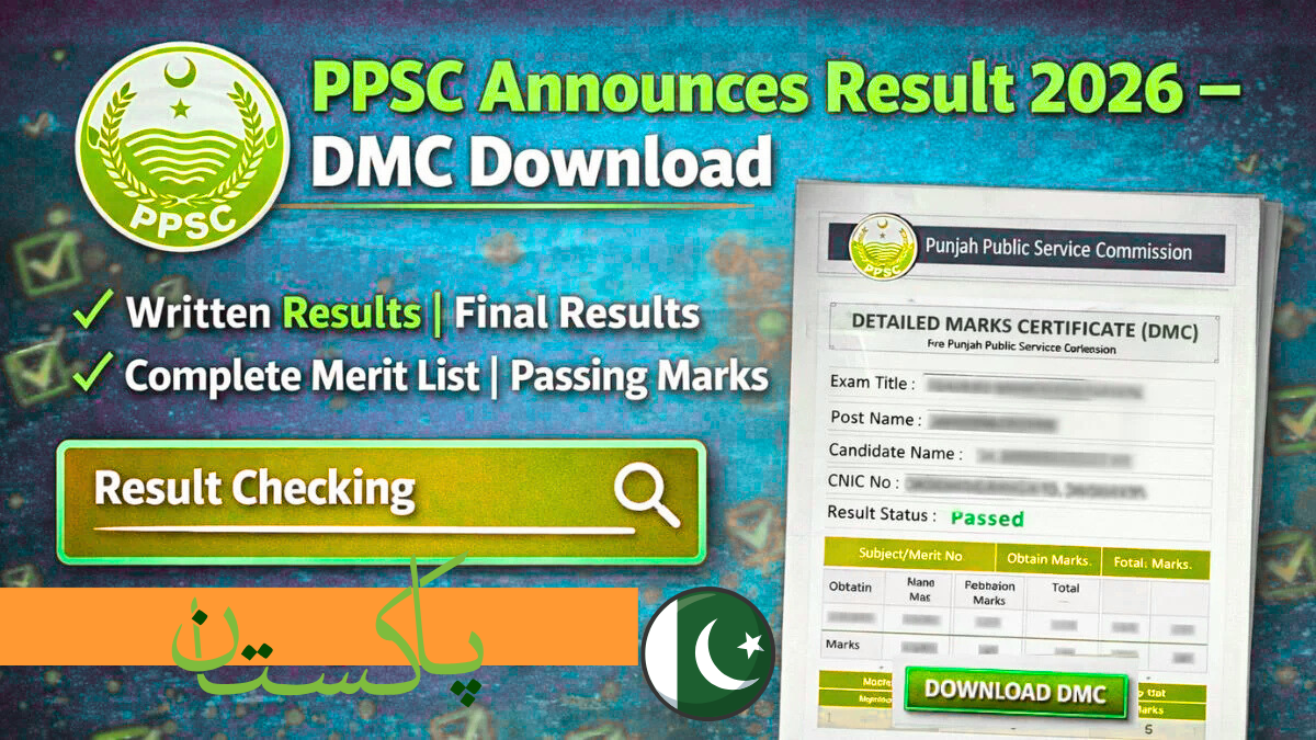 PPSC Result 2026