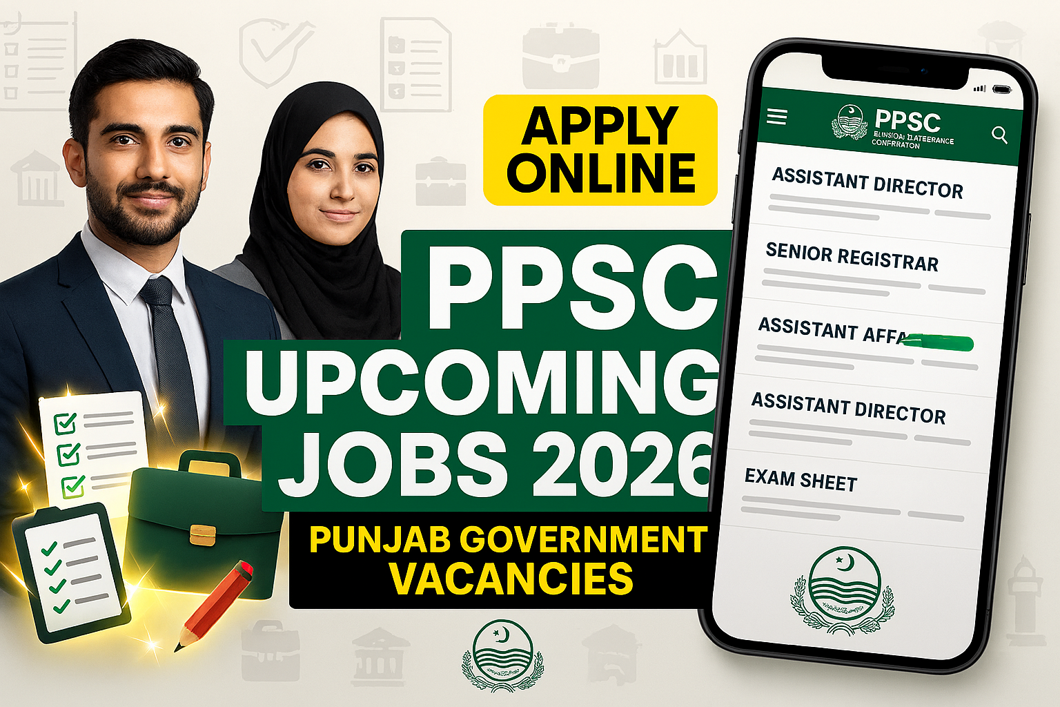 PPSC Upcoming Jobs 2026