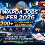 WAPDA Jobs Advertisement February 2026