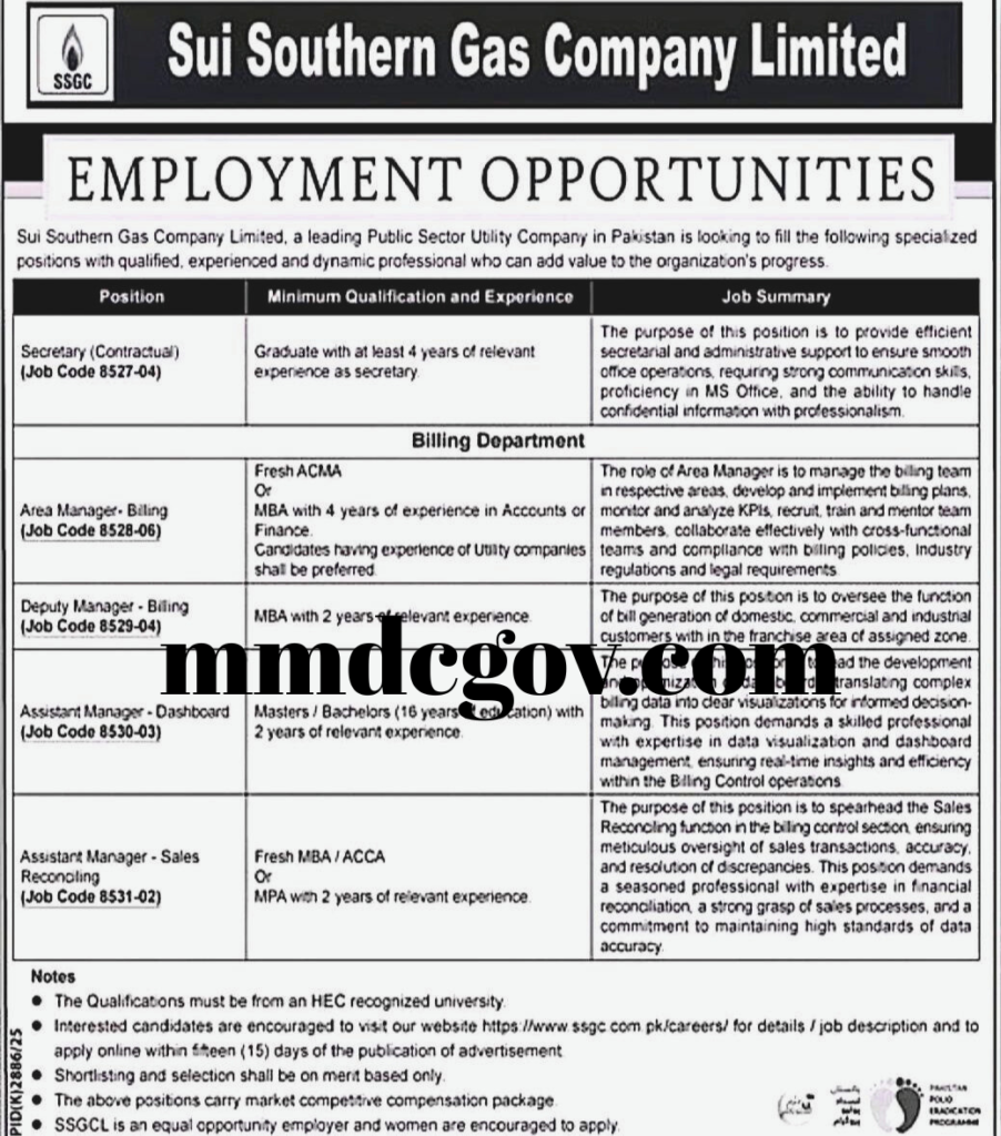NADRA Jobs 2026