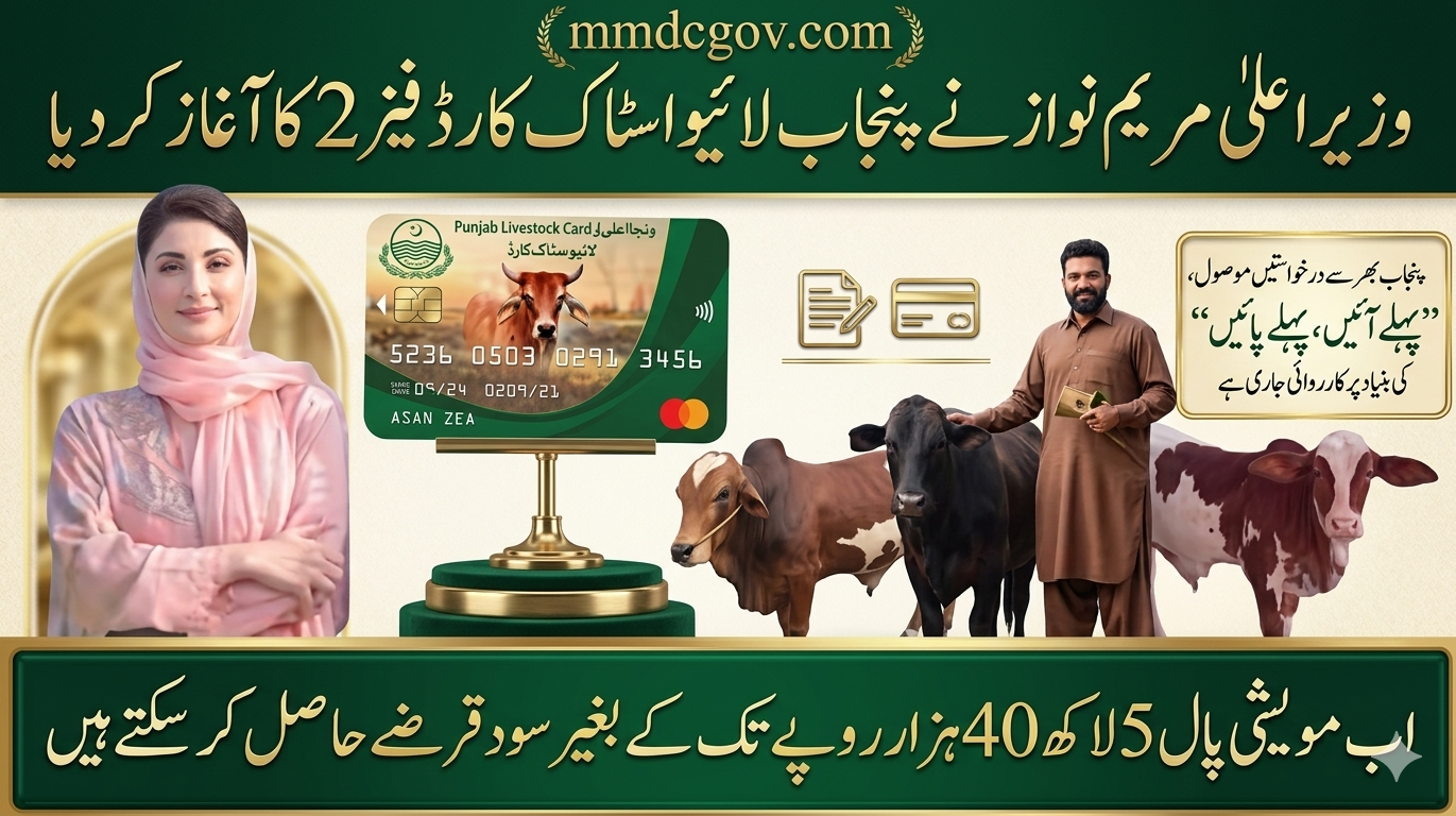 CM Punjab Livestock Card Phase 2