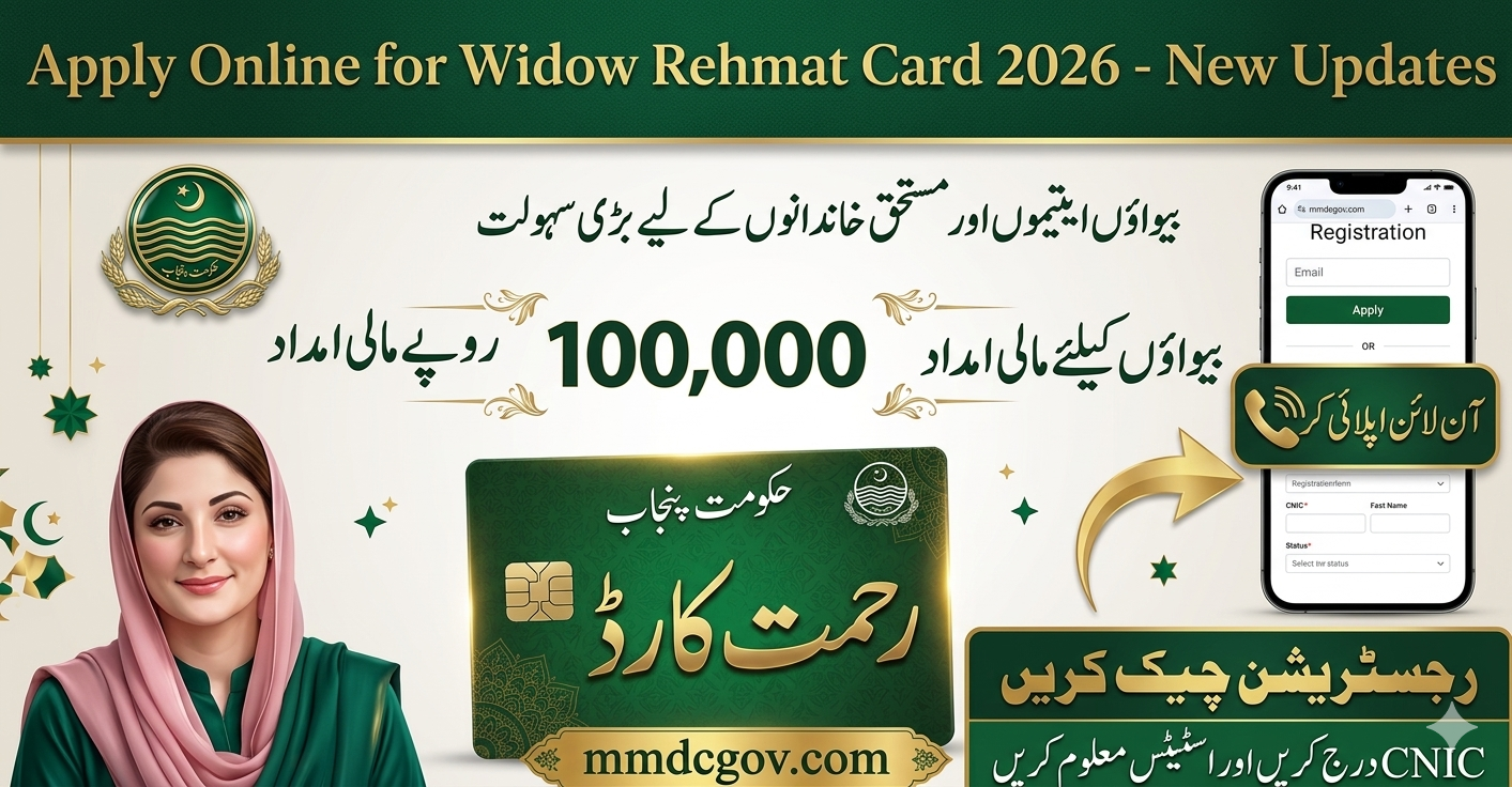 CM Punjab Rehmat Card 2026