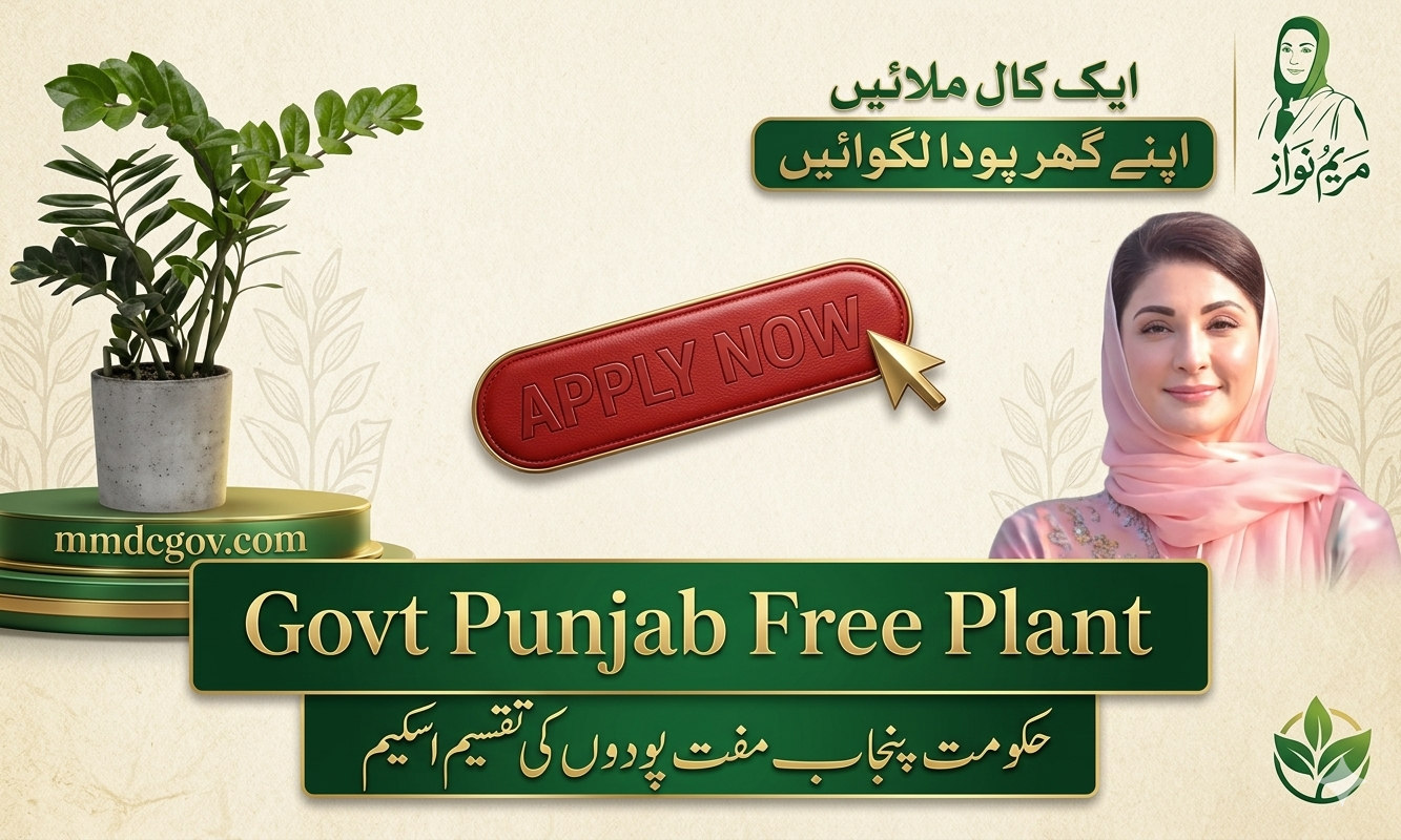 Government Free Plant Distribution Scheme Lahore