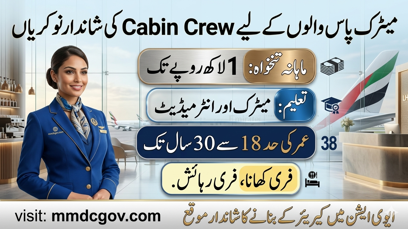 Airblue Cabin Crew Jobs 2026
