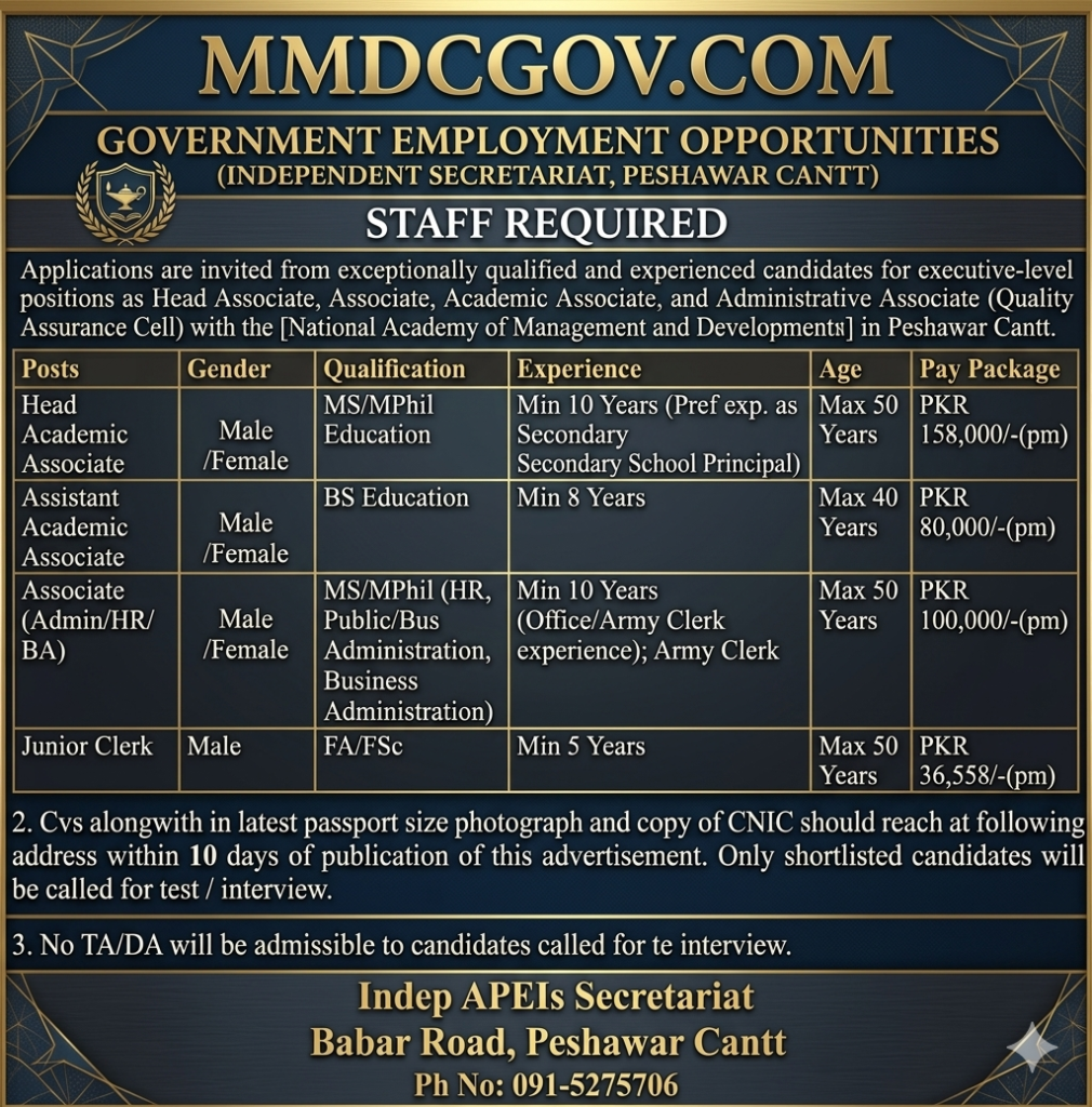 Army Public School Gujranwala Jobs 2026