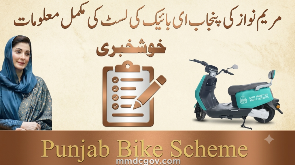 CM Punjab E-Bike Scheme 2026