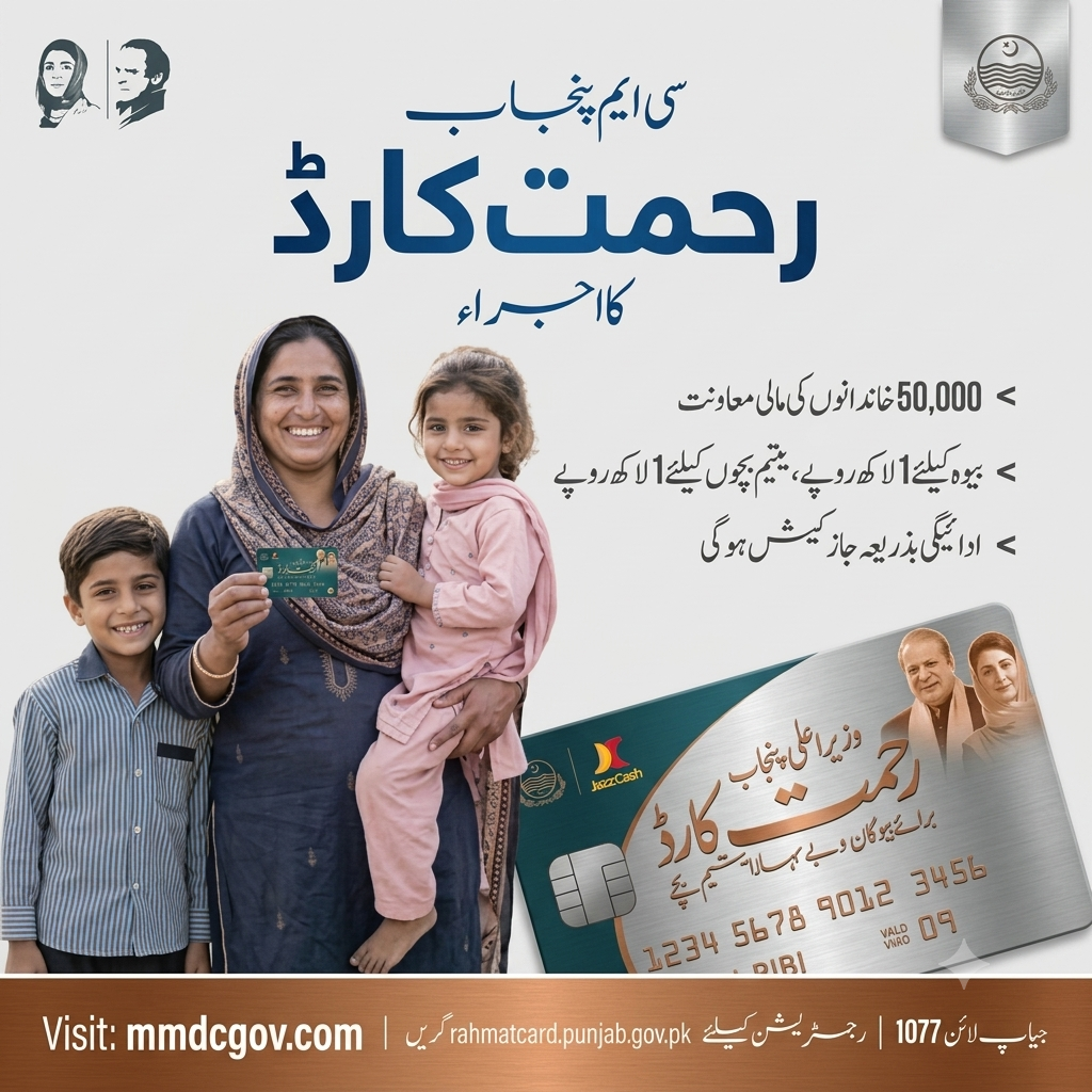 CM Punjab Rahmat Card 2026