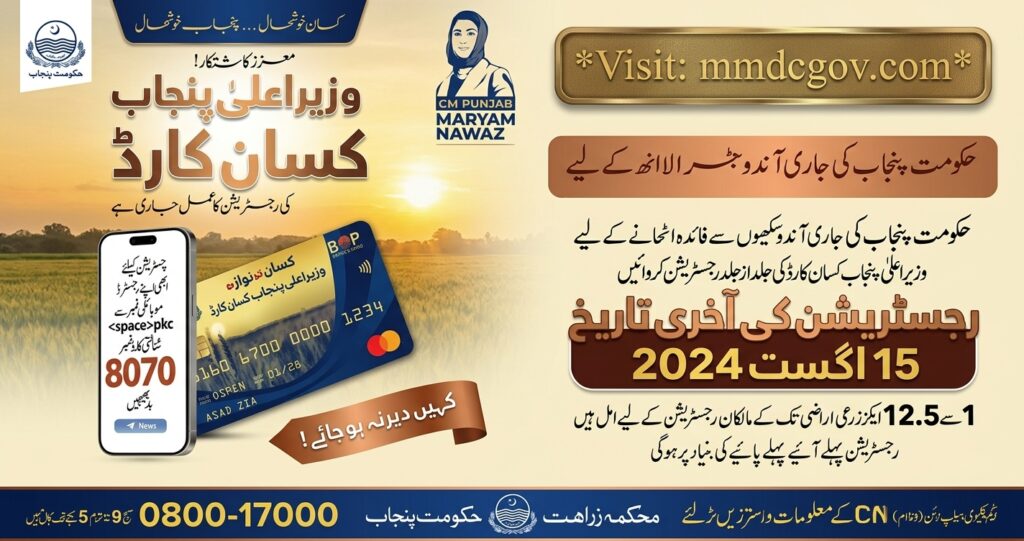 CM Punjab Kisan Card 2026