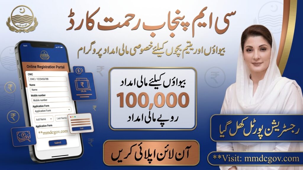 CM Punjab Rahmat Card 2026
